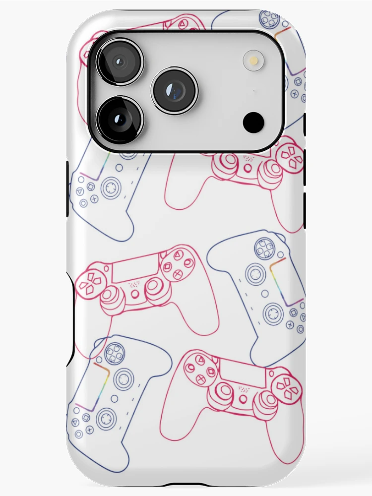 Thumbnail 1 of 4, iPhone Case, Controllers Pattern designed and sold by Manitarka.
