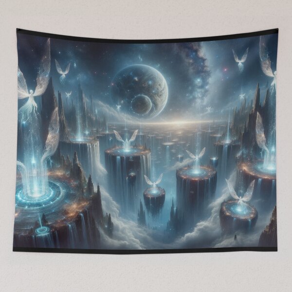 Item preview, Galactic Ballet of Light - Ethereal Celestial Beings designed and sold by Newpixelland.