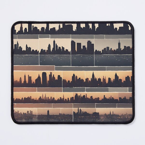 Item preview, New York sunset silhouettes designed and sold by omryknn.