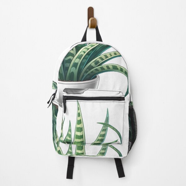 Item preview, White Potted Snakeplant - Cute Cartoon Potted Houseplant Painting designed and sold by Star-Fragment.
