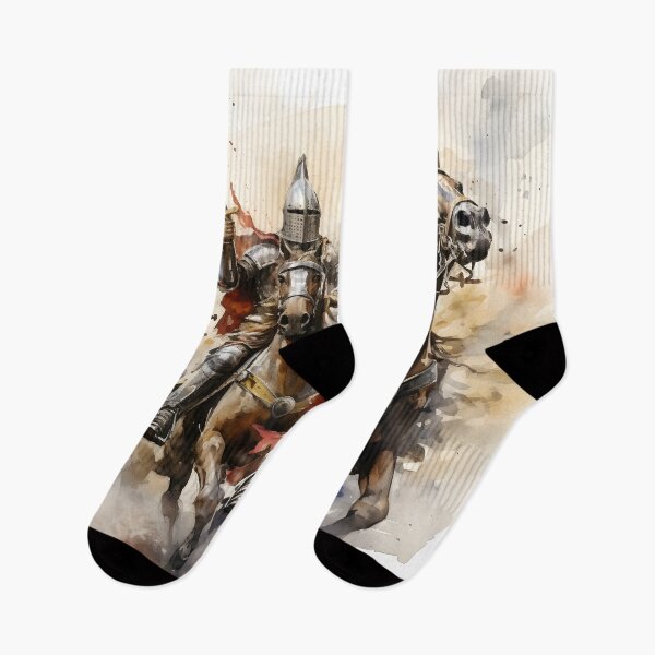 Item preview, Stunning watercolor medieval knights designed and sold by dcrc.