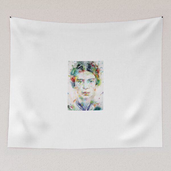 Item preview, EMILY DICKINSON - watercolor portrait designed and sold by lautir.