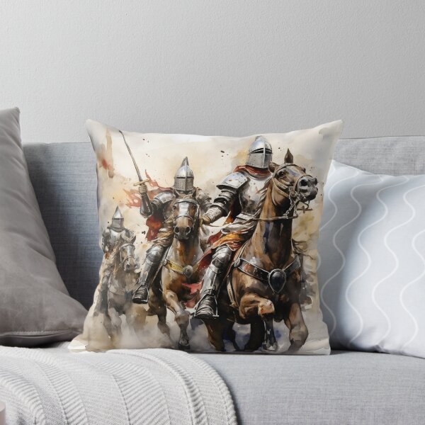 Item preview, Stunning watercolor medieval knights designed and sold by dcrc.