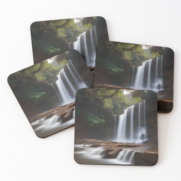 Item preview, CASCADING WATERFALL designed and sold by PIGCASSOSAIART.