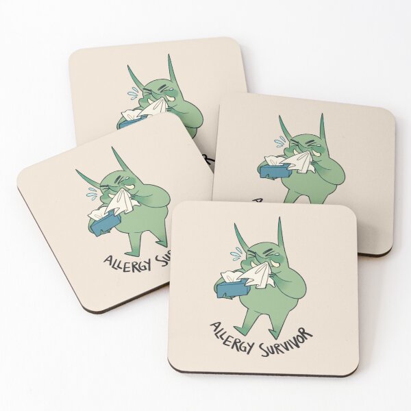 Item preview, Allergy Survivor Goblin  designed and sold by Lilaeleaf.