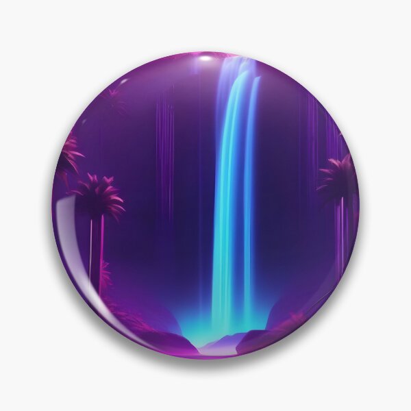 Item preview, NEON WATERFALL designed and sold by PIGCASSOSAIART.