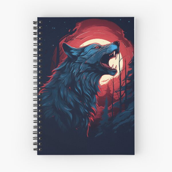 Item preview, Blue WolfDog Roaring designed and sold by taujiart.