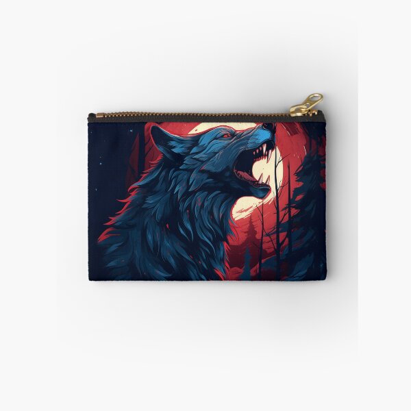 Item preview, Blue WolfDog Roaring designed and sold by taujiart.