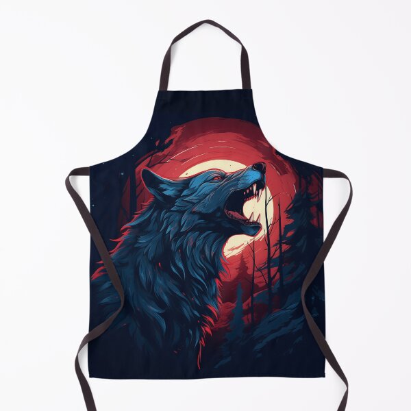 Item preview, Blue WolfDog Roaring designed and sold by taujiart.