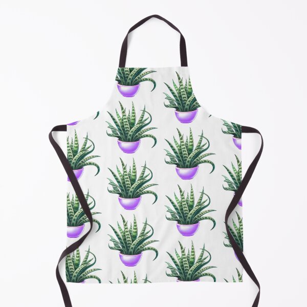Item preview, Purple Potted Snakeplant - Fantasy Indoor Plant Painting designed and sold by Star-Fragment.