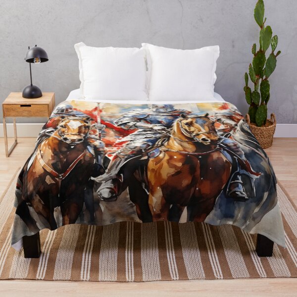 Item preview, stunning watercolor medieval knights designed and sold by dcrc.