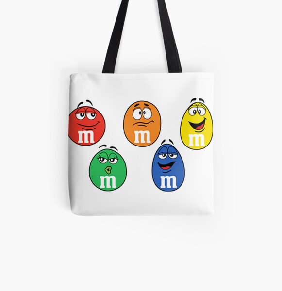 M&M's multi color Tote Bag for Sale by blqentin