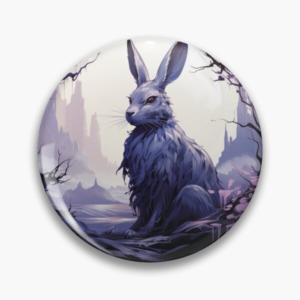 Item preview, Violet Lunar Rabbit designed and sold by LuminousMindab.