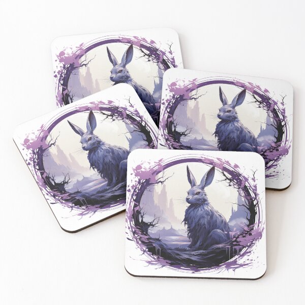 Item preview, Violet Lunar Rabbit designed and sold by LuminousMindab.
