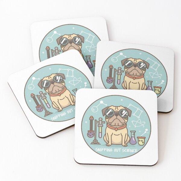 Item preview, Pug Professor: Chemistry Whiz designed and sold by M. Altay Acik.