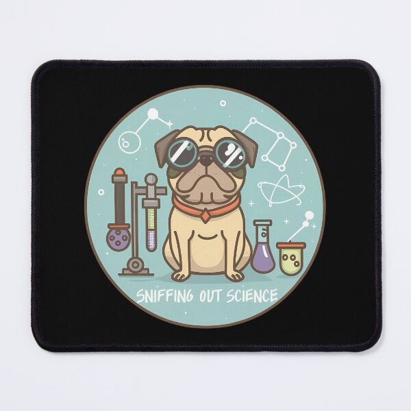 Item preview, Pug Professor: Chemistry Whiz designed and sold by M. Altay Acik.