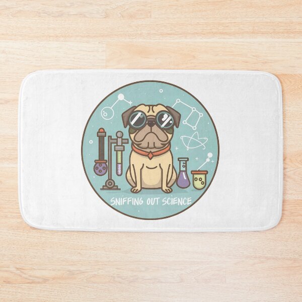 Item preview, Pug Professor: Chemistry Whiz designed and sold by M. Altay Acik.