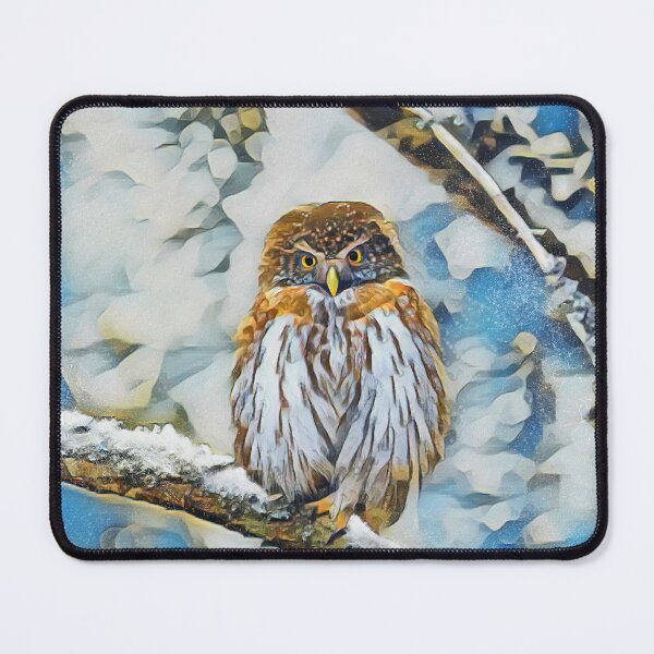 Item preview, Eurasian Pygmy Owl In Winter designed and sold by Heathermarie321.