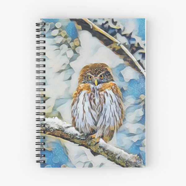 Item preview, Eurasian Pygmy Owl In Winter designed and sold by Heathermarie321.