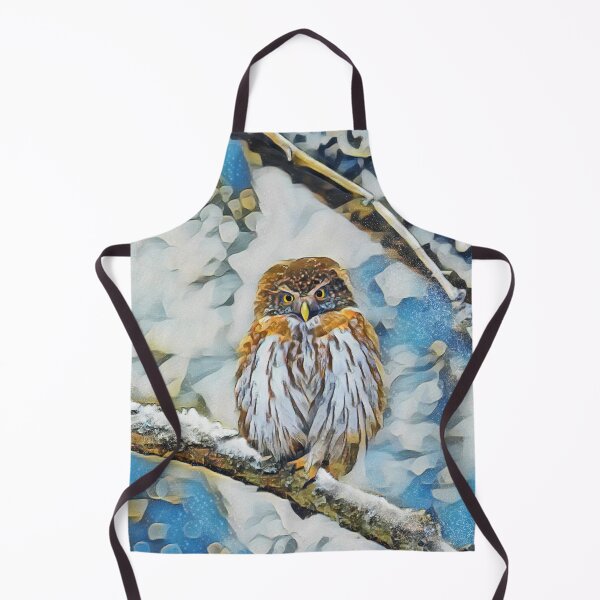Item preview, Eurasian Pygmy Owl In Winter designed and sold by Heathermarie321.