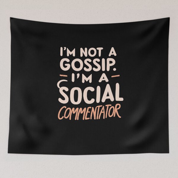 Item preview, Not a Gossip designed and sold by Kombinerki.