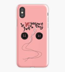 Sew the Buttons iPhone Case