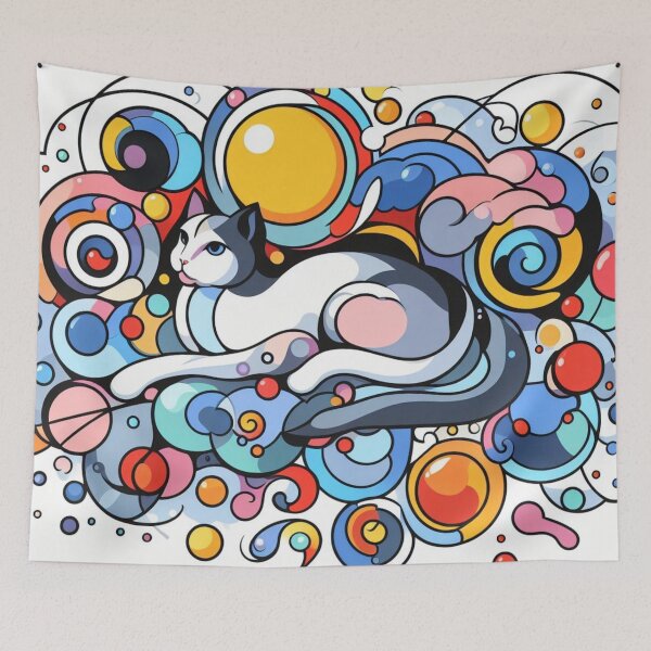 Item preview, A cat I met in a dream designed and sold by growing-mom.