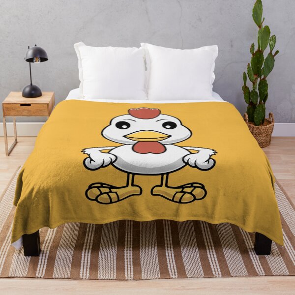 Item preview, Cute chicken smiling mascot illustration designed and sold by cubbone.