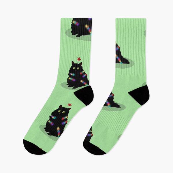 Item preview, christmas feline designed and sold by leon97arts.
