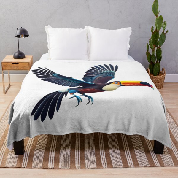 Item preview, Flying toucan designed and sold by PawelNature.