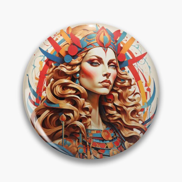 Item preview, Freyja colorida estilizada designed and sold by Philip-p22.