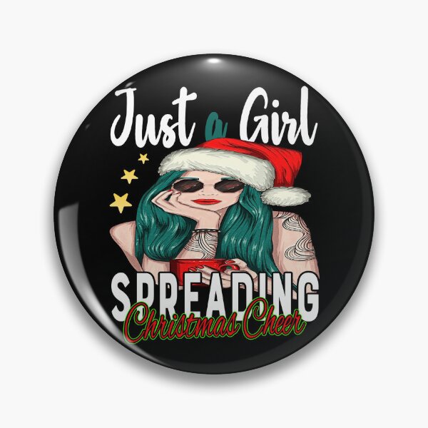 Item preview, Just a girl spreading Christmas cheer designed and sold by momoworlddesign.