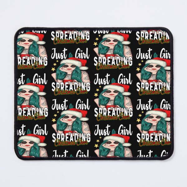 Item preview, Just a girl spreading Christmas cheer designed and sold by momoworlddesign.