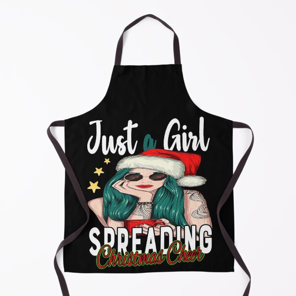 Item preview, Just a girl spreading Christmas cheer designed and sold by momoworlddesign.