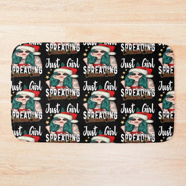 Item preview, Just a girl spreading Christmas cheer designed and sold by momoworlddesign.