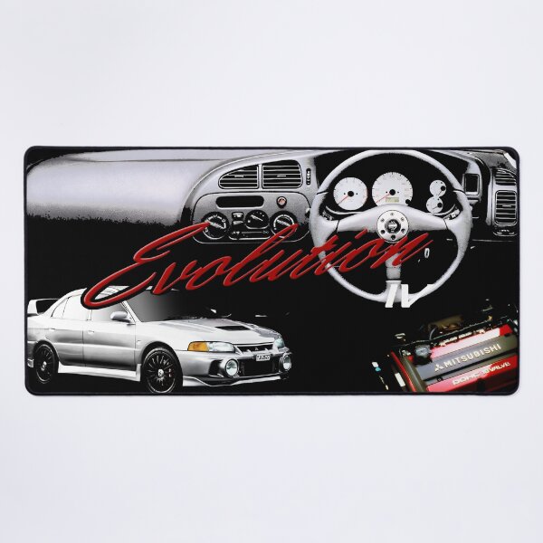 Item preview, JDM Evolution 4 - Mousepad designed and sold by N-Sins-Club.