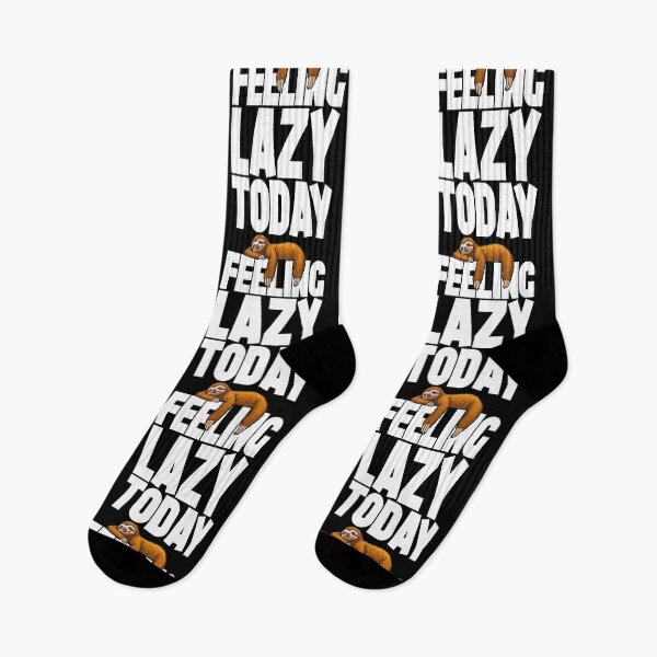 Item preview, Feeling Lazy Today Funny Cute Lazy Sleepy Slow Sloth designed and sold by GrandeDuc.