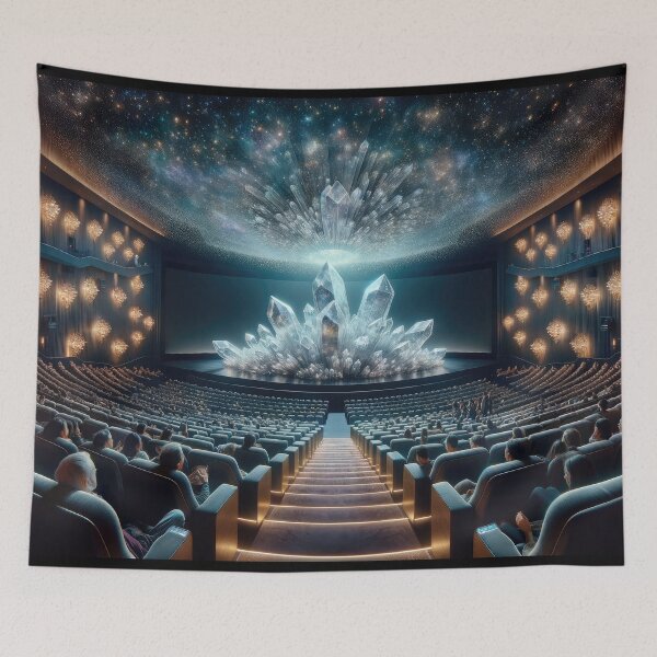 Item preview, Crystal Vision Cinema -  Movie Theater designed and sold by Newpixelland.
