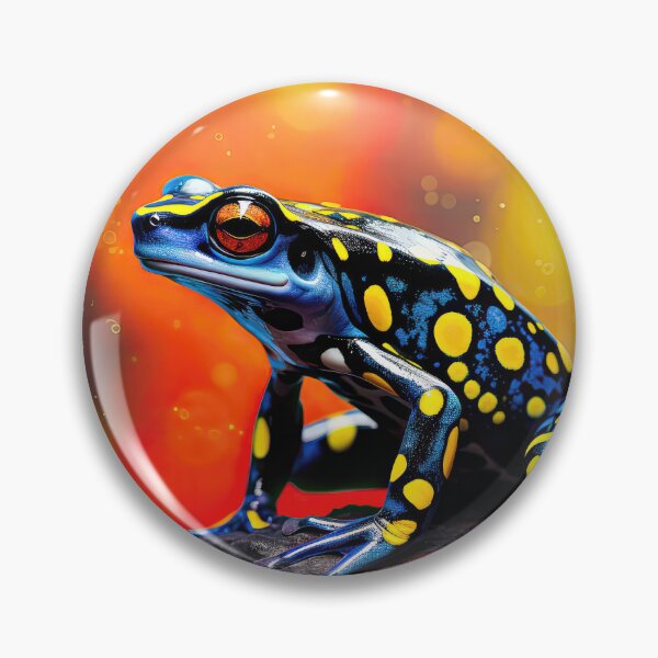 Item preview, Blue and Yellow Poison Dart Frog 02 designed and sold by Elisabeth Lucas.