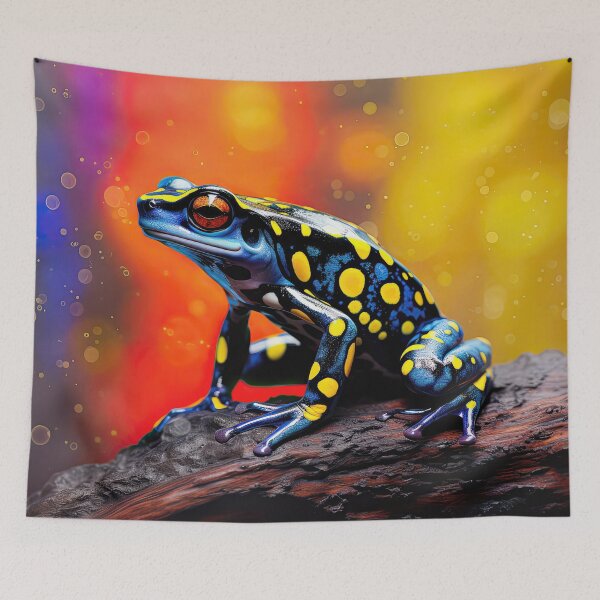 Item preview, Blue and Yellow Poison Dart Frog 02 designed and sold by Elisabeth Lucas.