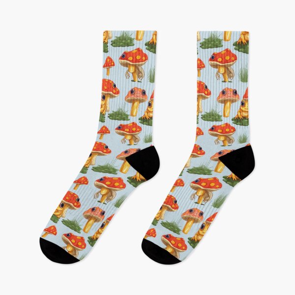 Artikelvorschau, Frosch-Pilz-niedliche nahtlose Kleidungs- und Dekorkollektion entworfen und verkauft von Sitred123.