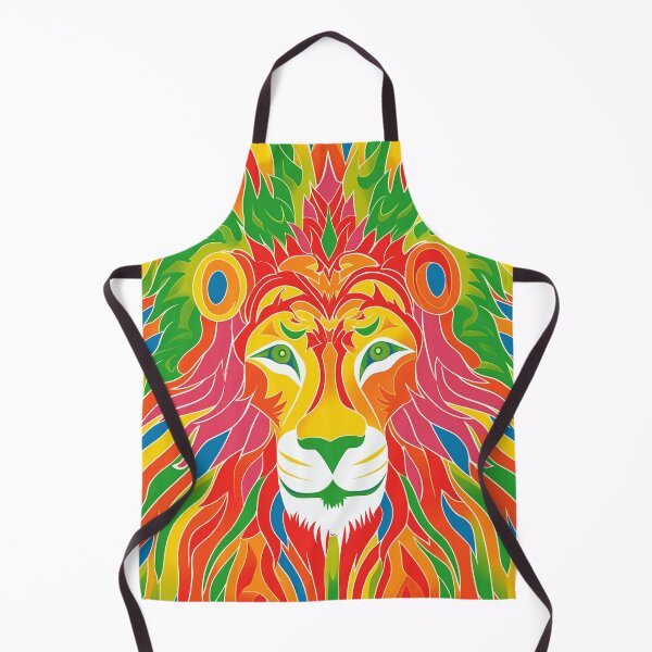 Item preview, Lively Lion Portrait designed and sold by EnchantArtCo.
