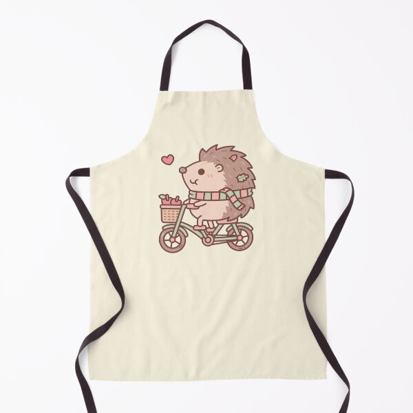 Item preview, Cute Hedgehog Riding On Bicycle designed and sold by rustydoodle.