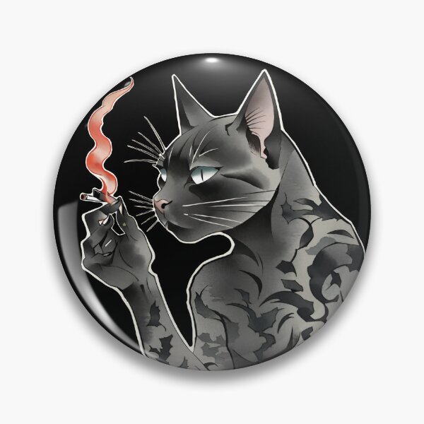 Item preview, Yakusa Black Cat designed and sold by ZippyAke.