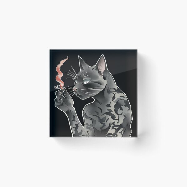 Item preview, Yakusa Black Cat designed and sold by ZippyAke.