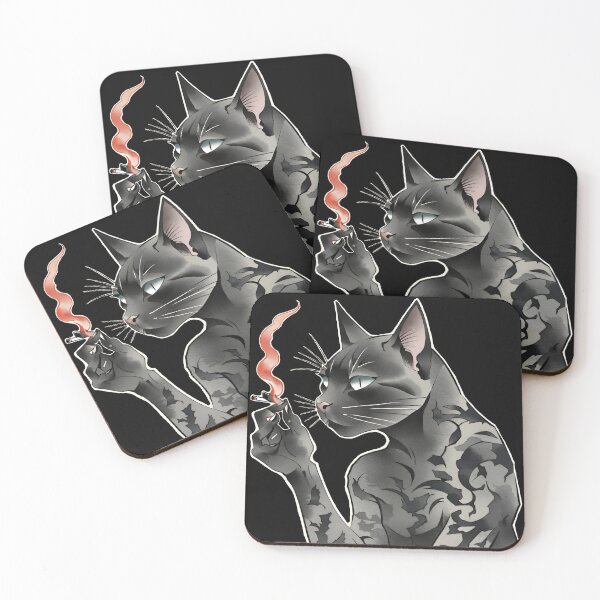 Item preview, Yakusa Black Cat designed and sold by ZippyAke.