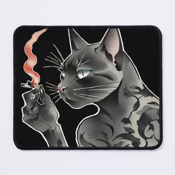 Item preview, Yakusa Black Cat designed and sold by ZippyAke.