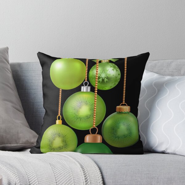 Aperçu de l'œuvre Boules de Noël Kiwiana Kiwi créée et vendue par Mandii Pope.