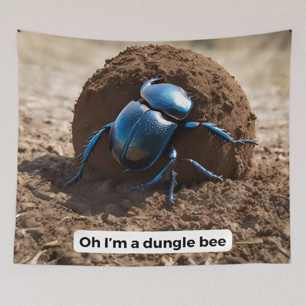 Item preview, A dungle bee who likes to eat KFC designed and sold by Oops I Designed It.