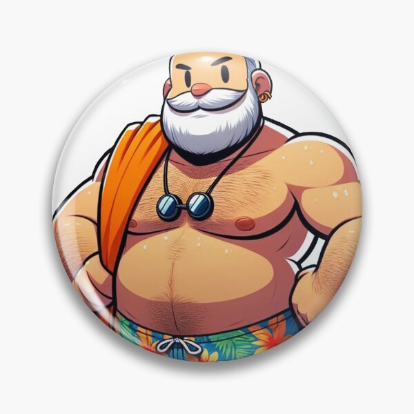 Item preview, Gay bear daddy on the beach designed and sold by norbears.